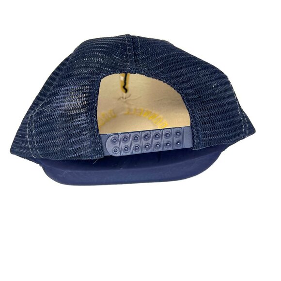 Vintage Mcdonnell Douglas Rope Trucker Hat Snapback Cap Blue Deadstock 80s 90s - Picture 5 of 7